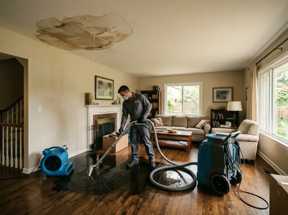 attic-pipe-burst-ceiling-drip-008 — frequently asked questions, Water Damage Restoration & Carpet Care in Binghamton Univers…